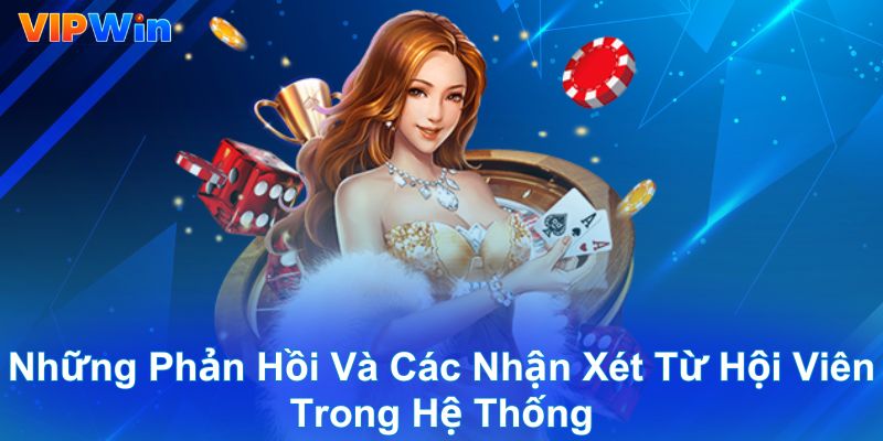 Những phản hồi và các nhận xét từ hội viên trong hệ thống